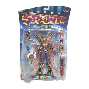Manga Spawn The Goddess Action Figure Series 9 Sealed New McFarlane Purple 1997
